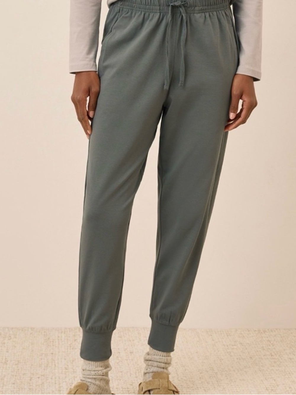 Pact Castor Green Cool Stretch Lounge Jogger XS